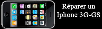 Reparation Iphone 3G 3GS Toulouse - ecran cassee